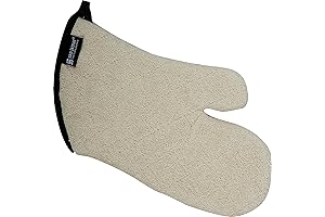 San Jamar Heavy Duty Terry Cloth Oven Mitts for Maximum Heat Protection