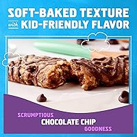 Vista 5 de Zbar - Chocolate Chip - Soft-Baked Energy Snack Bars - Non-GMO - 12g Whole Grains - USDA Organic Granola Bars (6 Pack)