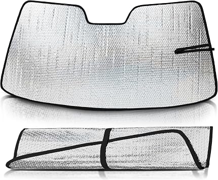 Autotech Park Sunshade Compatible with 2017-2022 Honda CRV CR-V Front Windshield, Custom-fit Sunshade