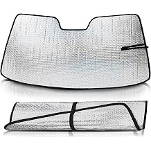Autotech Park Sunshade Compatible with 2010-2016 Nissan Patrol Front Windshield, Custom-fit Sunshade