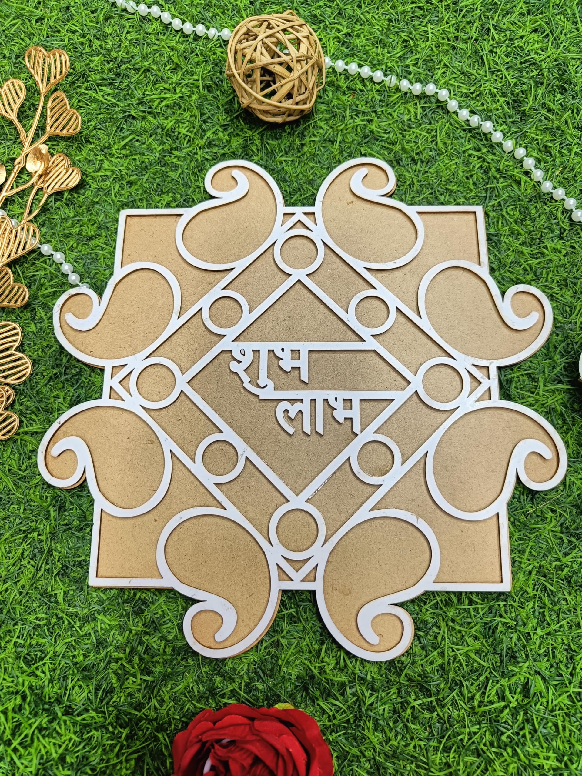 VRB DecTm 1 Pcs Reusable Wooden Base and Rangoli Template mat Rangoli Mats for Home Decoration,Home Decorative Diya, Diwali Gift Diya,Deepak, Candles, Home Decoration. (Design 4) (B0CFY9N5LY) Amazon Price History, Amazon Price Tracker