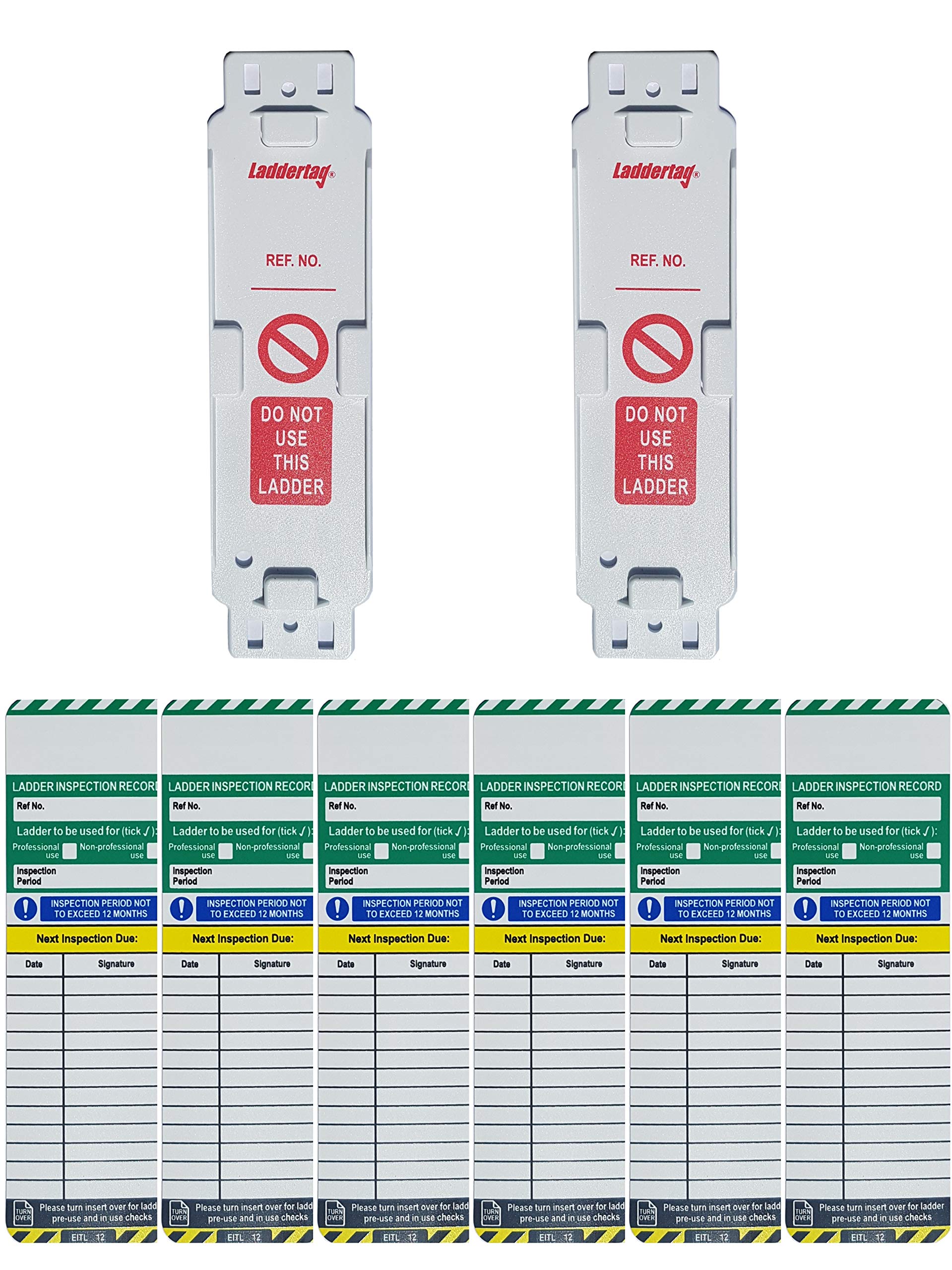 Laddertag Small Company Set x2 Holders & x6 Inserts