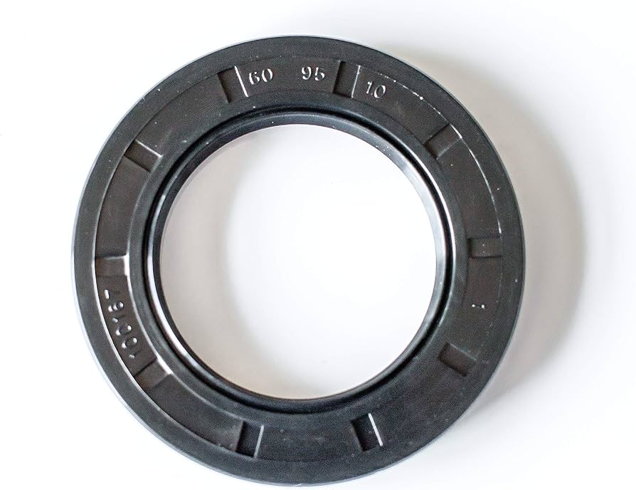 EAI Oil Seal 35mm X 60mm X 10mm TC Double Lip With Spring - Nitrile Rubber, Metal Case