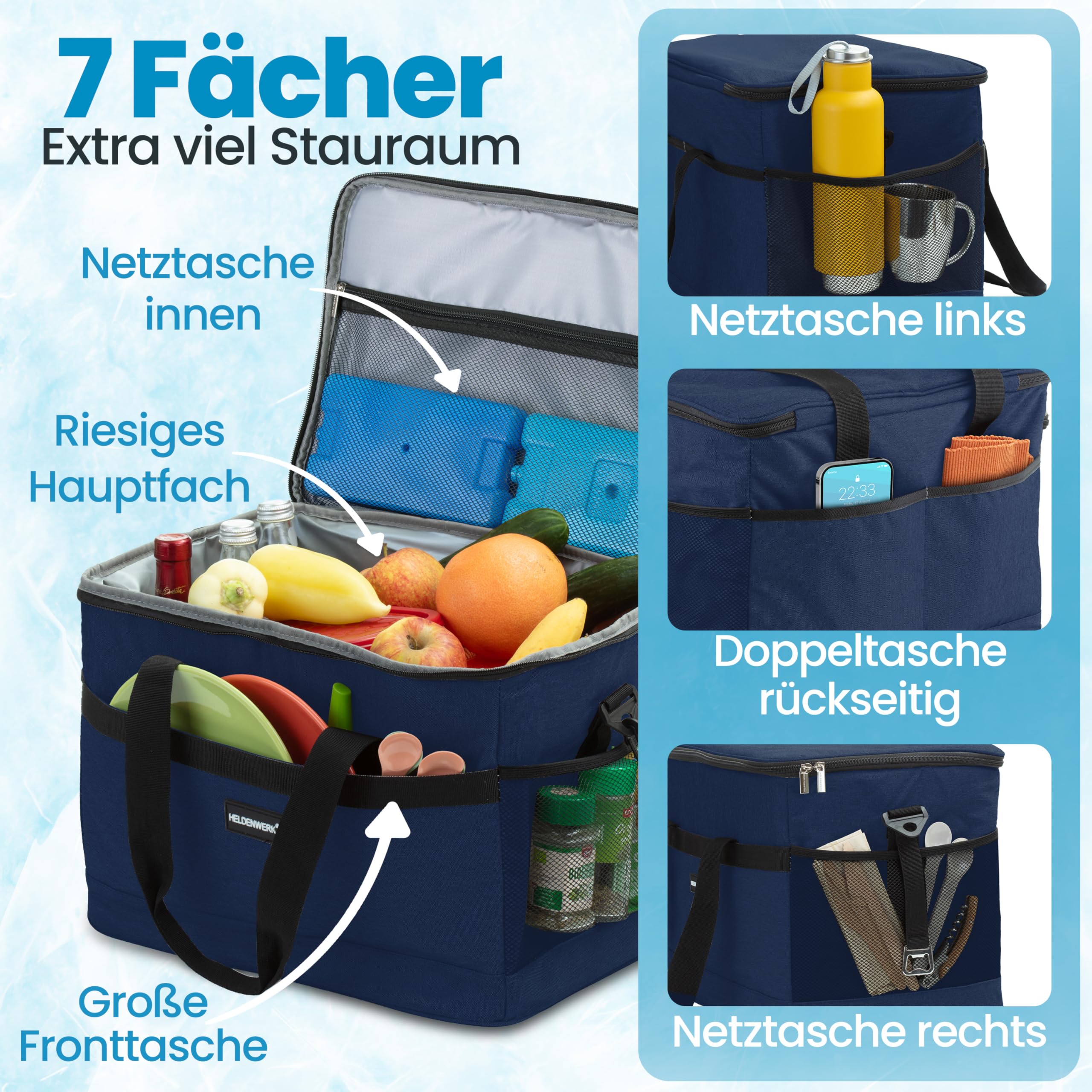 HELDENWERK Bolsa isotérmica Grande