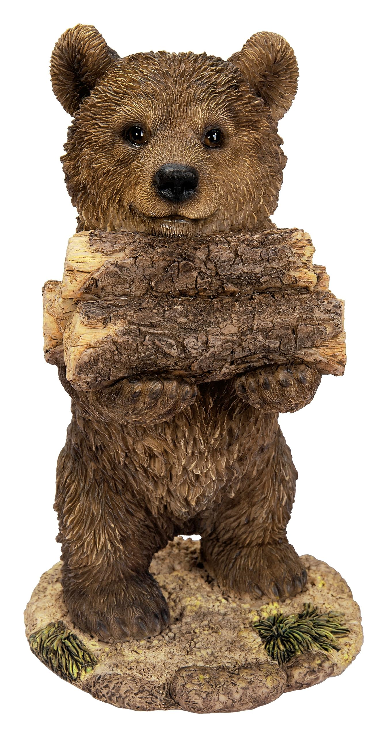 Vivid Arts - Bear Cub Collecting Logs - BG-FL05-D