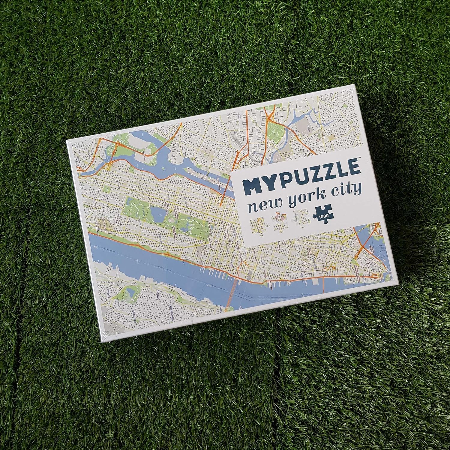 My Puzzle New York City - Explore the City that Never Sleeps! Captivating 1000 Piece Jigsaw Puzzle for Kids & Adults, Ages 8+, 1+ Players, 120 Minute Playtime, Made by Helvetiq