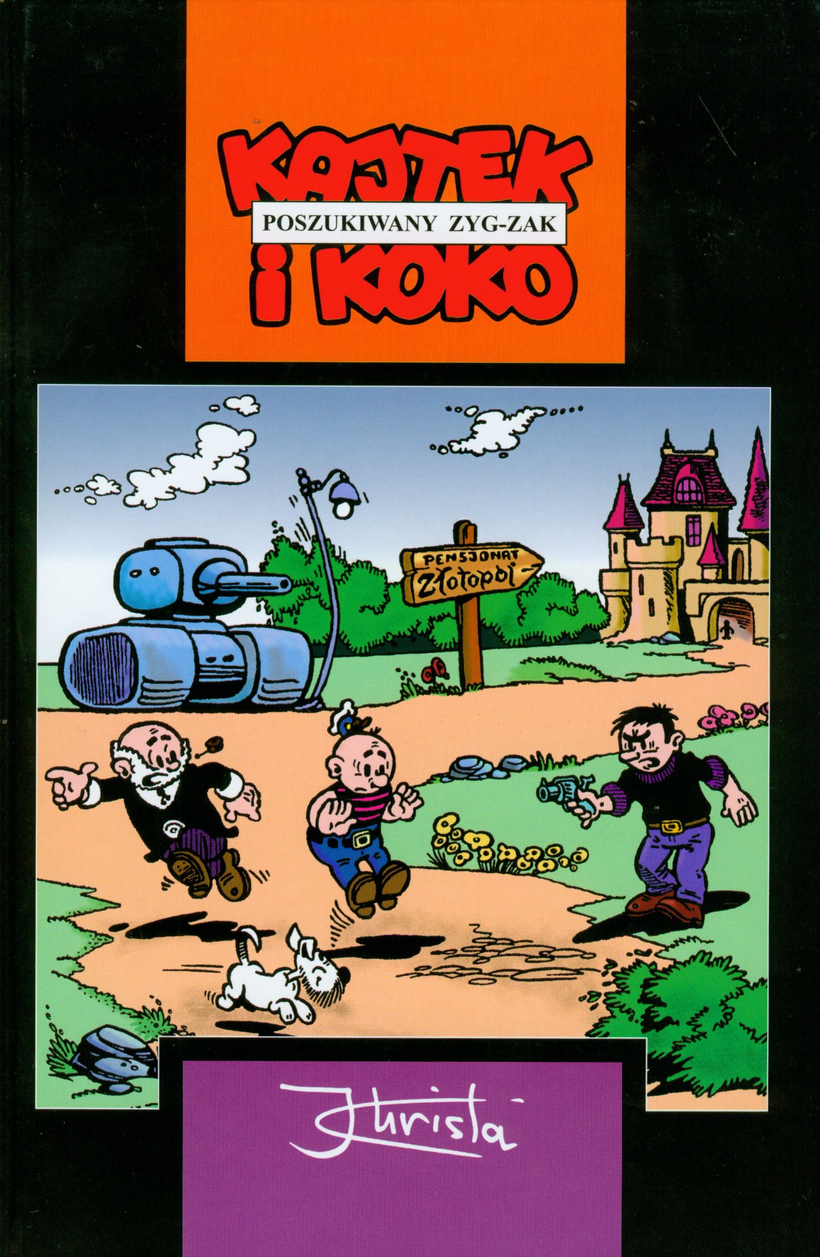 Kajtek i Koko Poszukiwany Zyg-Zak Tom 7 (KLASYKA POLSKIEGO KOMIKSU)
