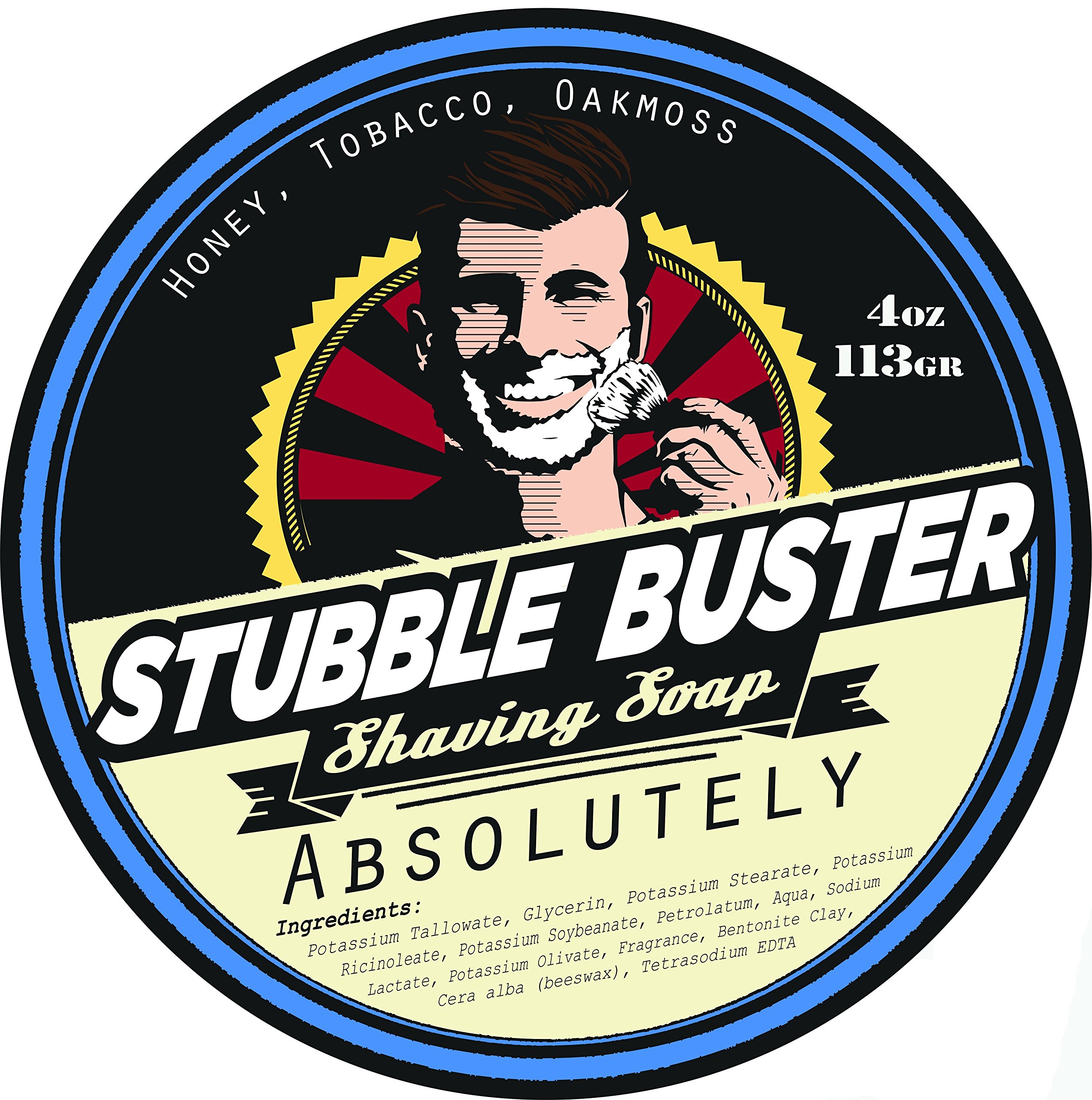 Stubble Buster - Absolutely - Handmade Shaving Soap
