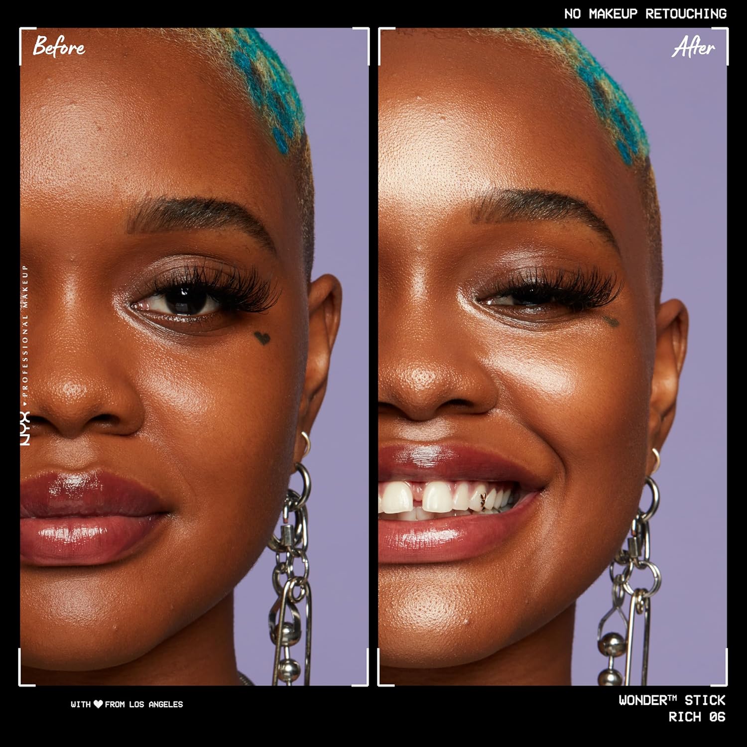 NYX PROFESSIONAL MAKEUP Wonder Stick, Face Shaping & Contouring Stick - Rich - Image 4