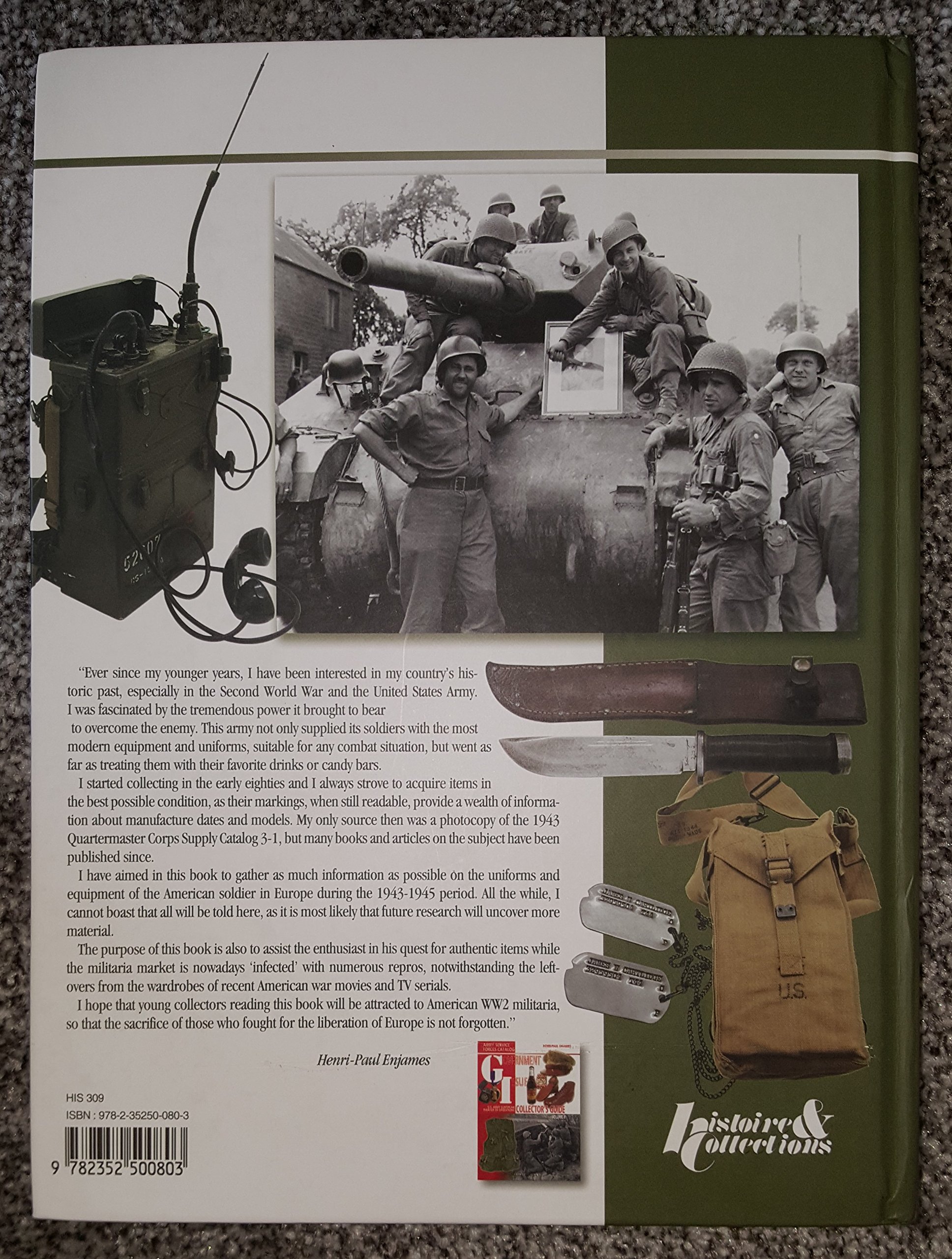 Gi - collector's guide vol.1 (gb): Army Service Forces Catalog: Us Army European Theater of Operations