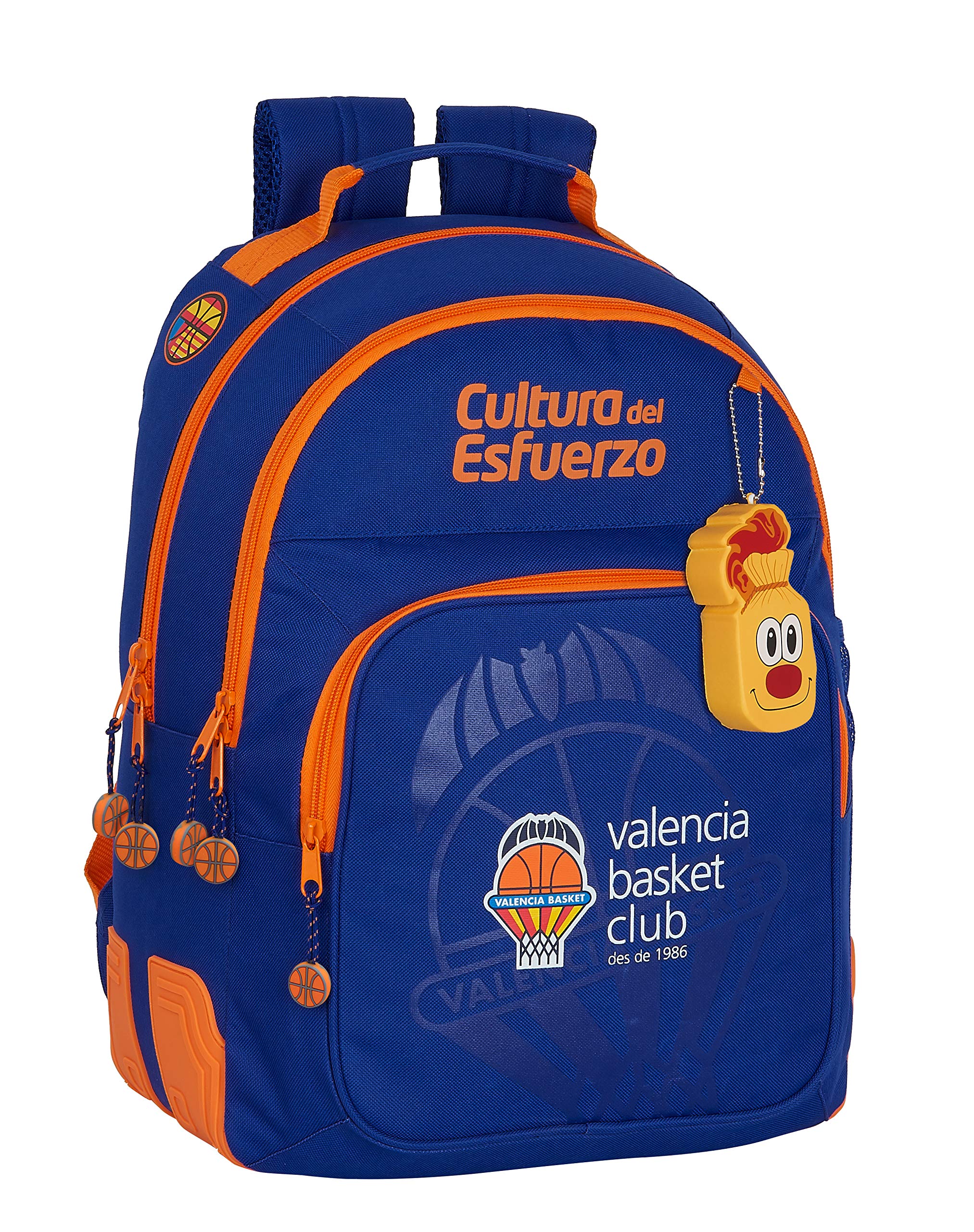 SANTORO safta Mochila Escolar de Valencia Basket, 320x150x420mm
