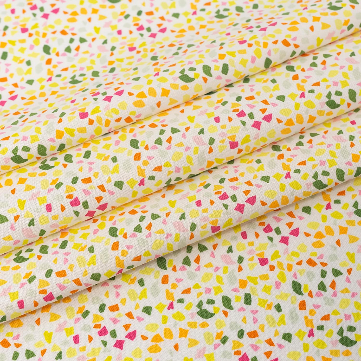 Singer, 100% Cotton, Yellowparty Confetti