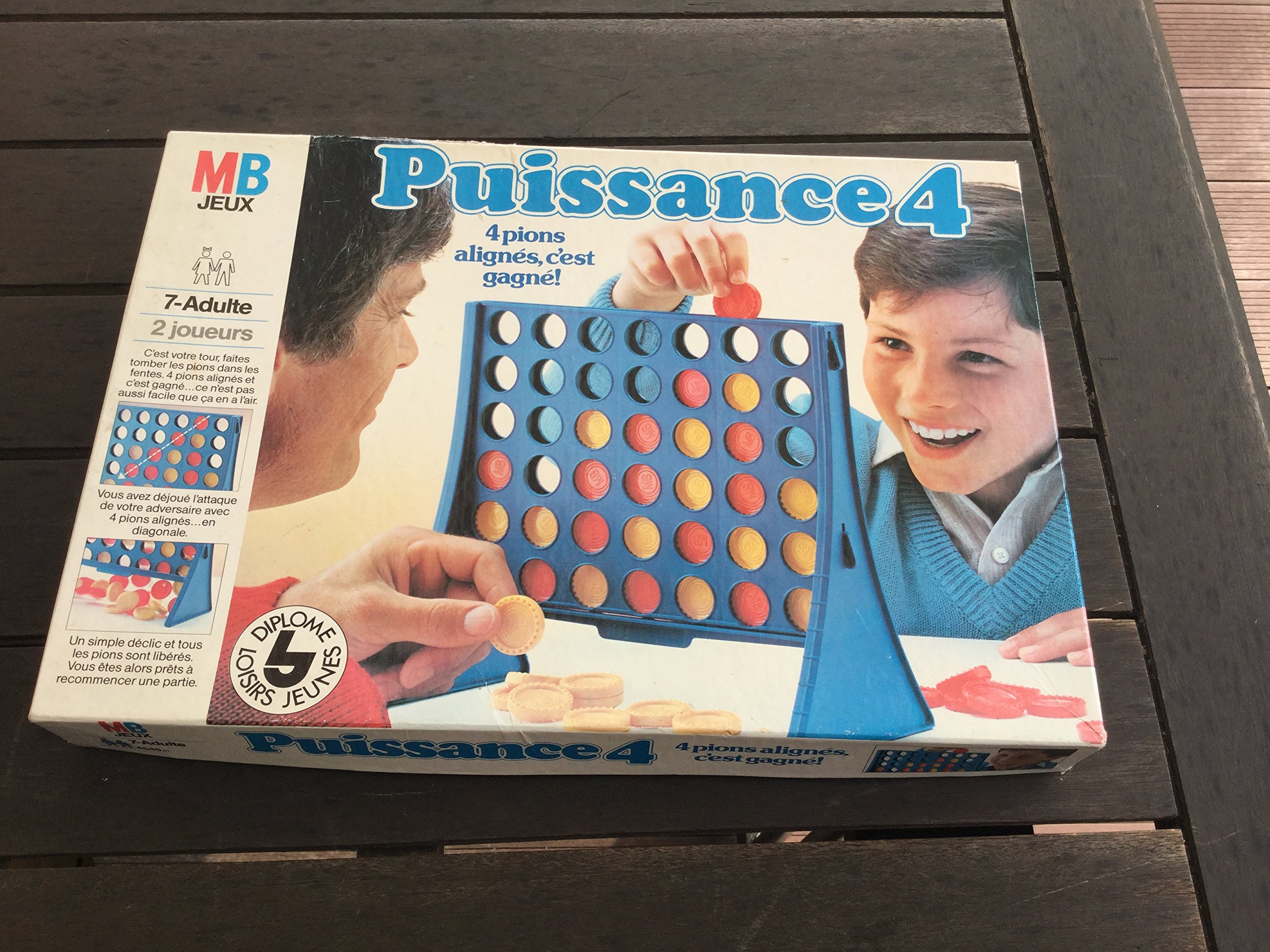 Puissance 4 (1984) - Jeux de société .