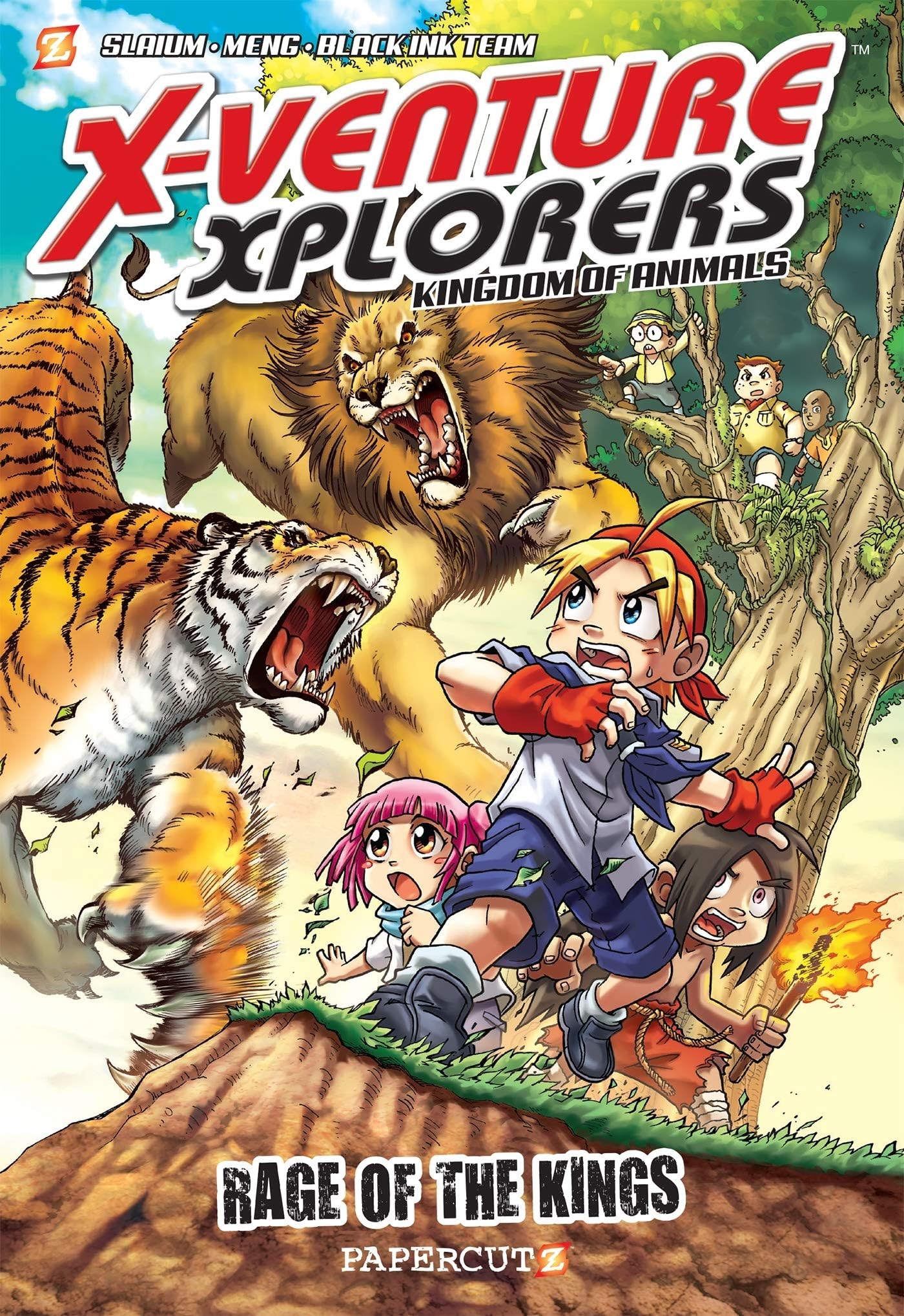 X-Venture Xplorers #1: The Kingdom of Animals--Lion vs Tiger (1) (X-Venture Explorers)