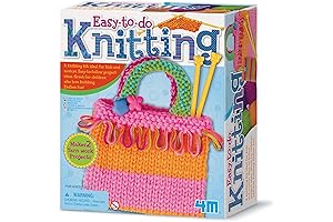 4M Easy-to-Do Knitting Kit for Kids