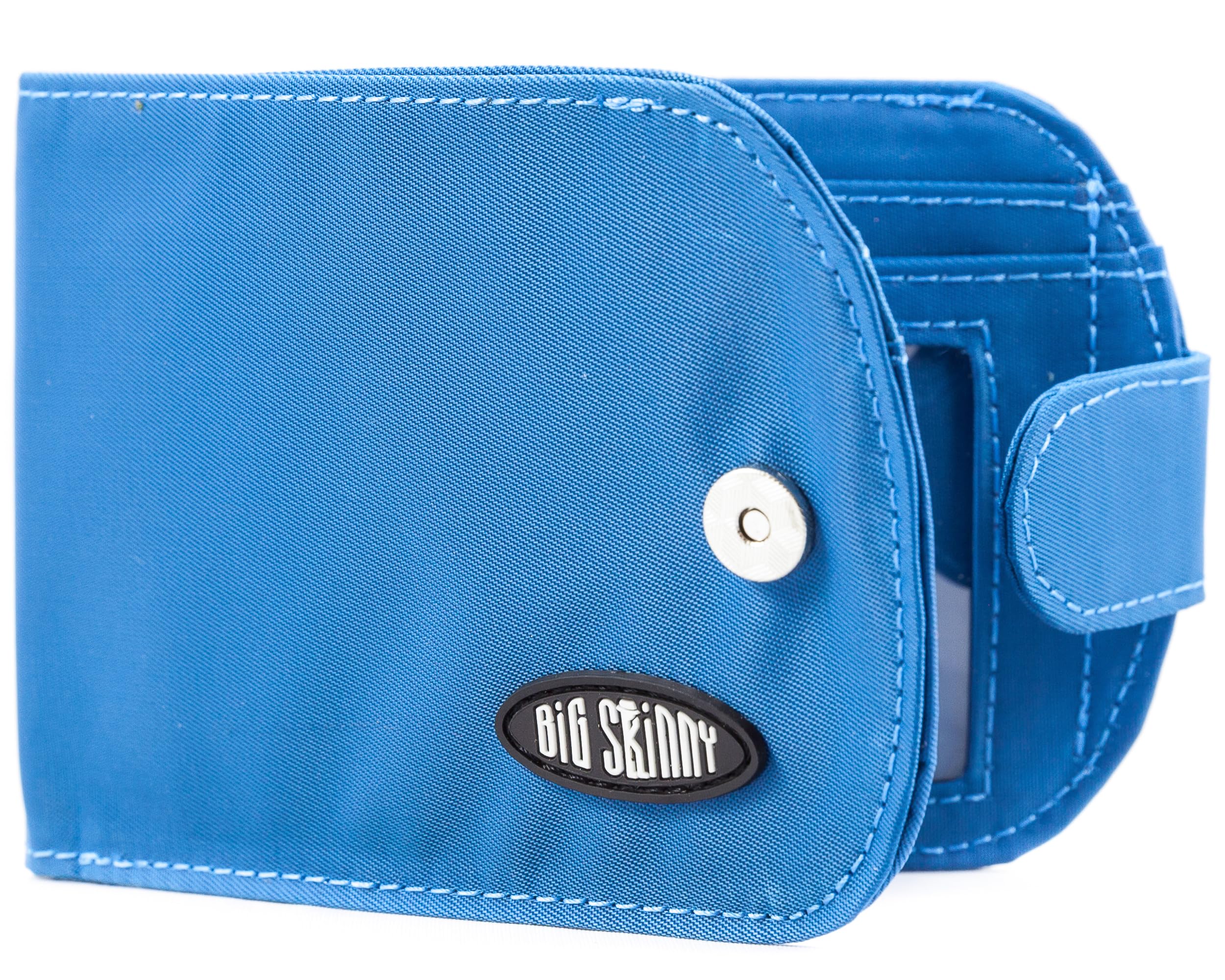 Big Skinny Women's Taxicat Bi-Fold Slim Wallet, Holds Up to 25 Cards