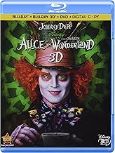 Alice In Wonderland (Four-Disc Combo: Blu-ray 3D / Blu-ray / DVD / Digital Copy) [3D Blu-ray]