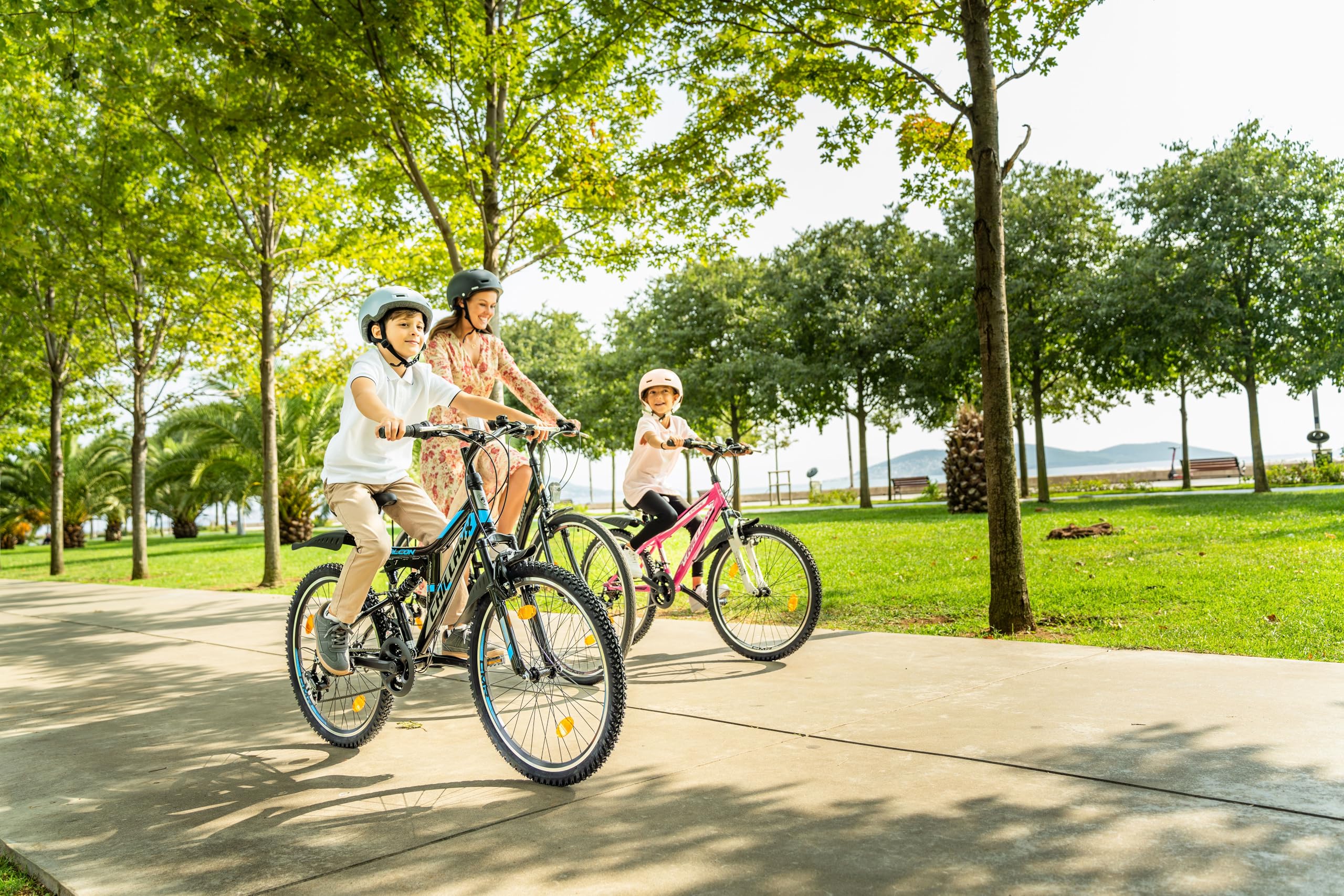 Chillaxx Bike Escape Premium VTT de 24 et 26 pouces pour filles, garçons, hommes et femmes, 21 vitesses