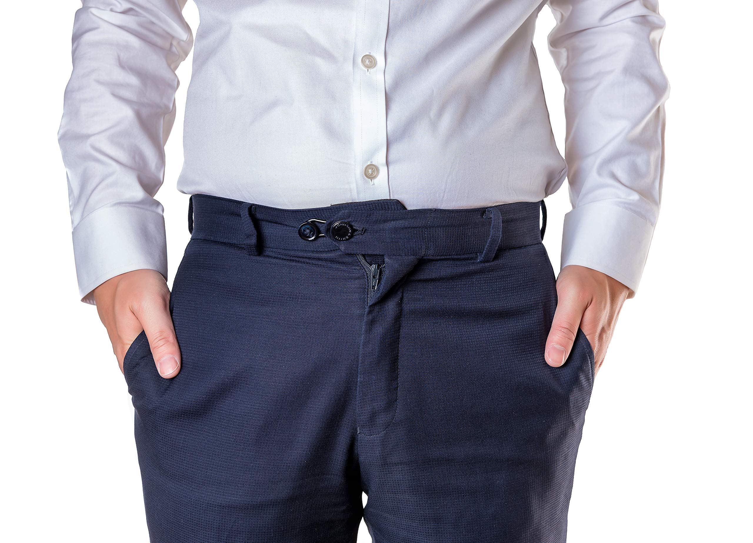 Johnson & Smith - Extensores de botones para pantalones | Paquete de 6