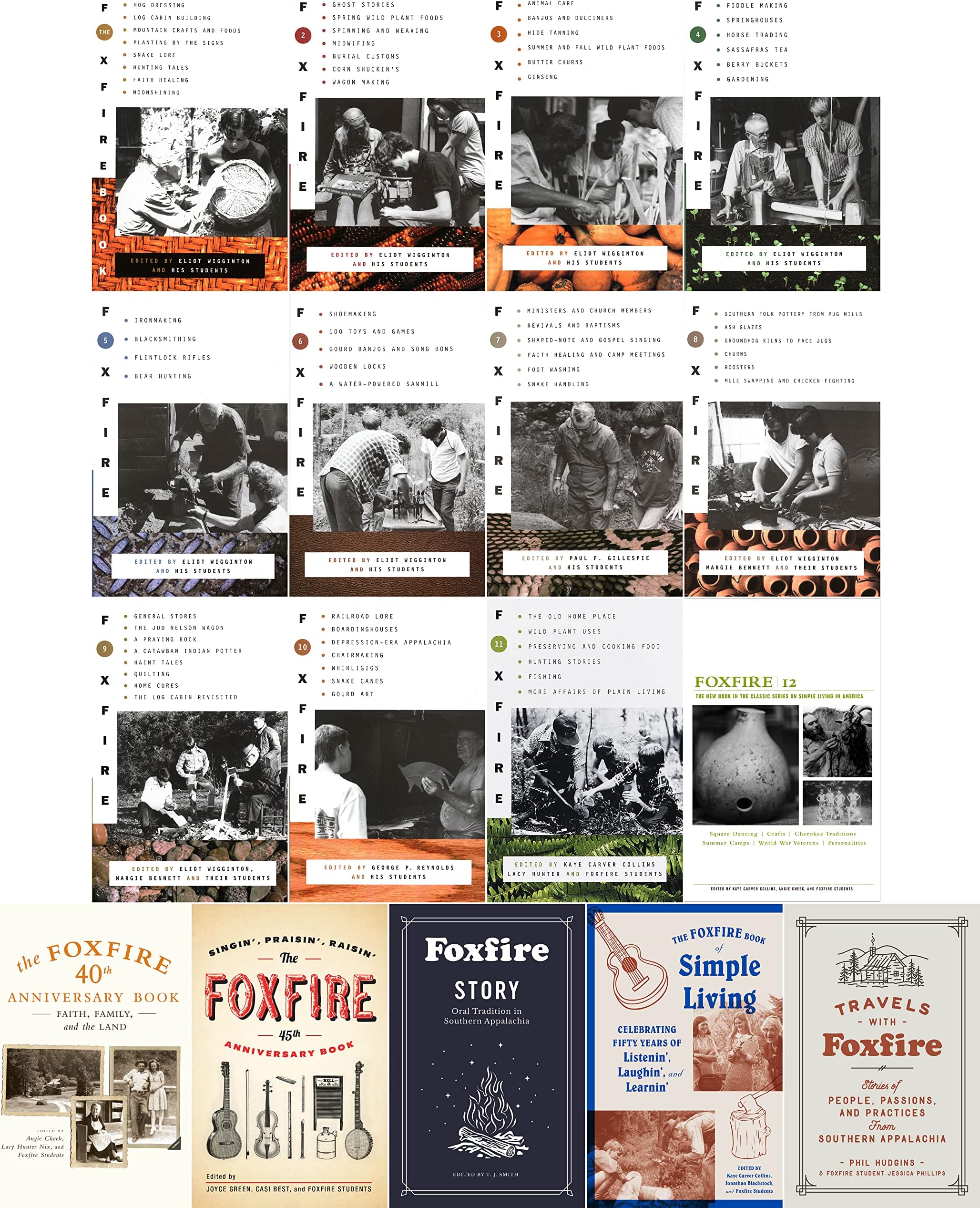 Foxfire: 50th Anniversary Complete Collection Series Set (17 books) Paperback – Big Book, 22 May 2022