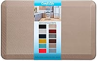 Vista 9 de ComfiLife - Alfombrilla antifatiga de 3/4 pulgadas de grosor para cocina o escritorio de pie, para hogar, duradera, resistente a las manchas
