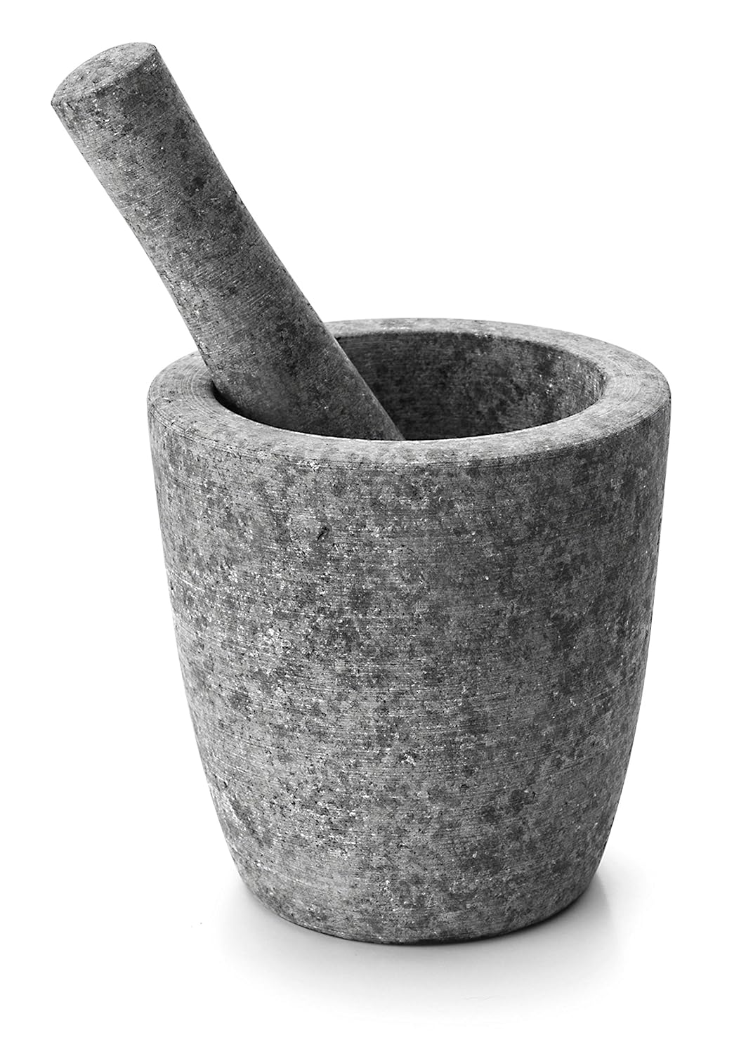 LACOR Grey Granite Mortar and Pestle Diameter 12 x 12 cm