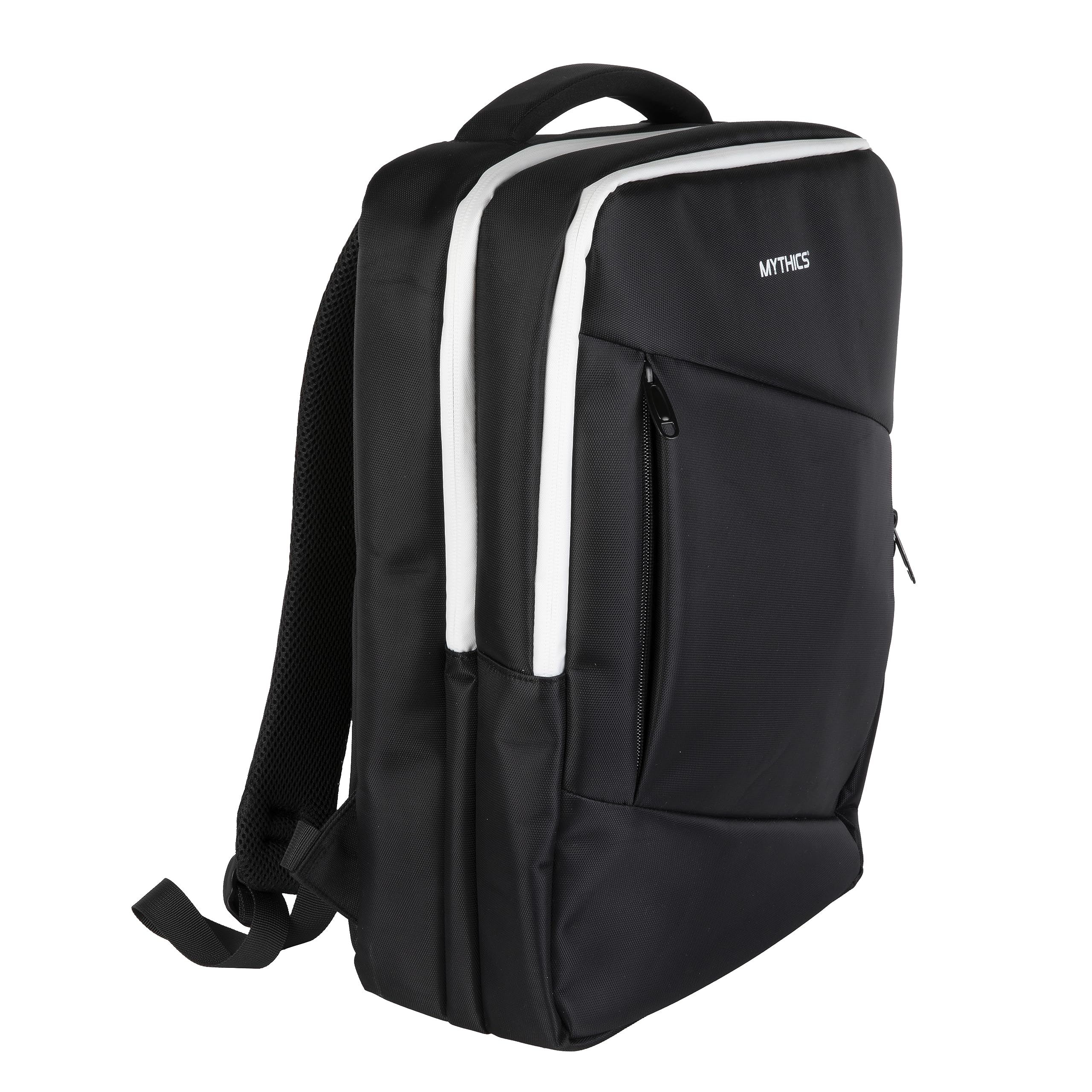 Konix Mythics Titan Mochila para Almacenamiento y Transporte de Consola y Accesorios PS5 - Volumen 16 l - 30 x 10 x 47 cm - Negro y Blanco
