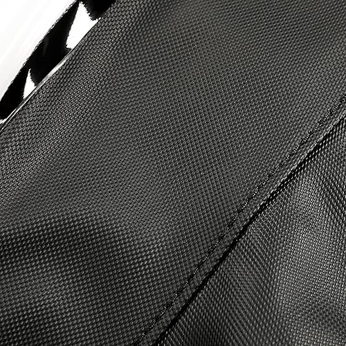 Miniatura 7 de Kojem Techo superior blando convertible compatible con Chevrolet Camaro 1994-2002 Pontiac Firebird 1994-2002, tela de vela negra, ventana de