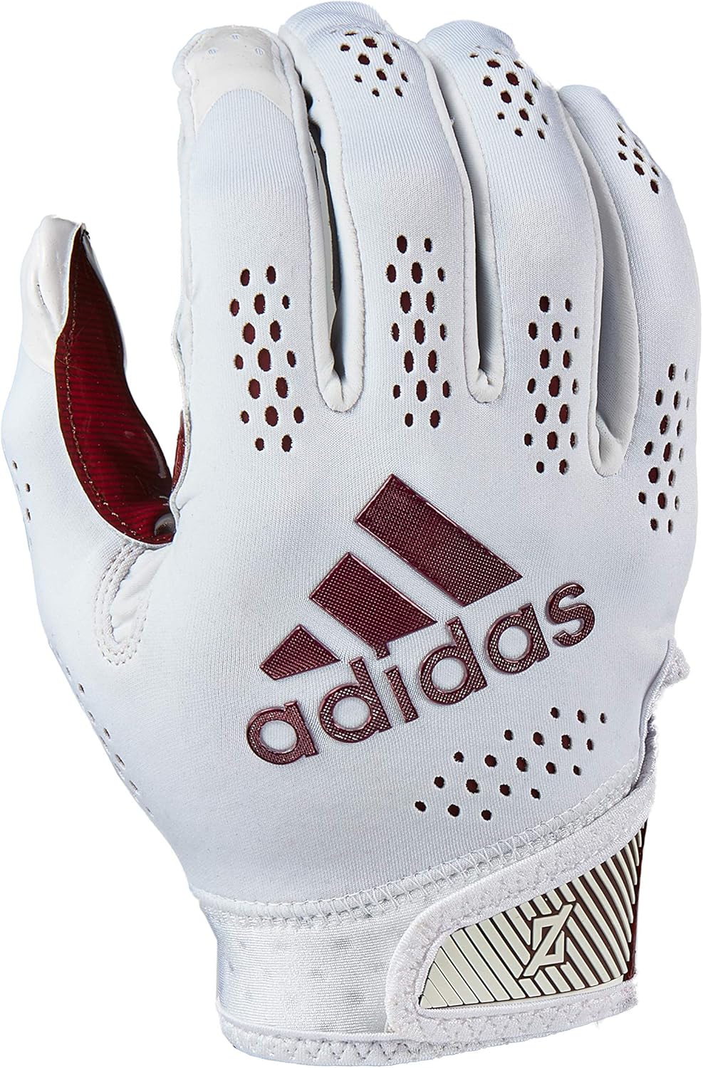 Adidas Adizero 11 Adult Football Receiver Glove, Multiple Colors & Sizes