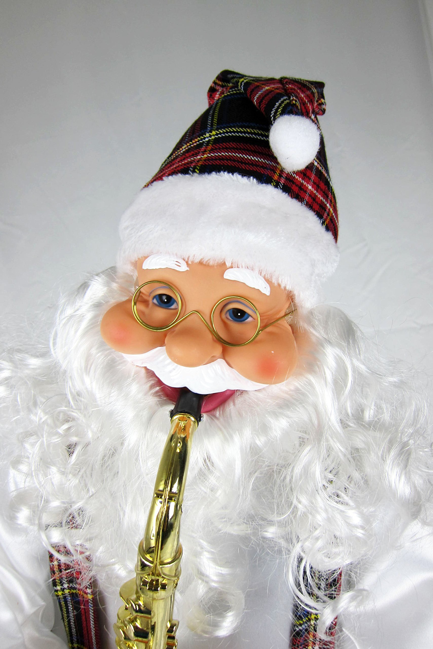 Amazon | ミュージック ダンシング サンタクロース90cm サックスホーン