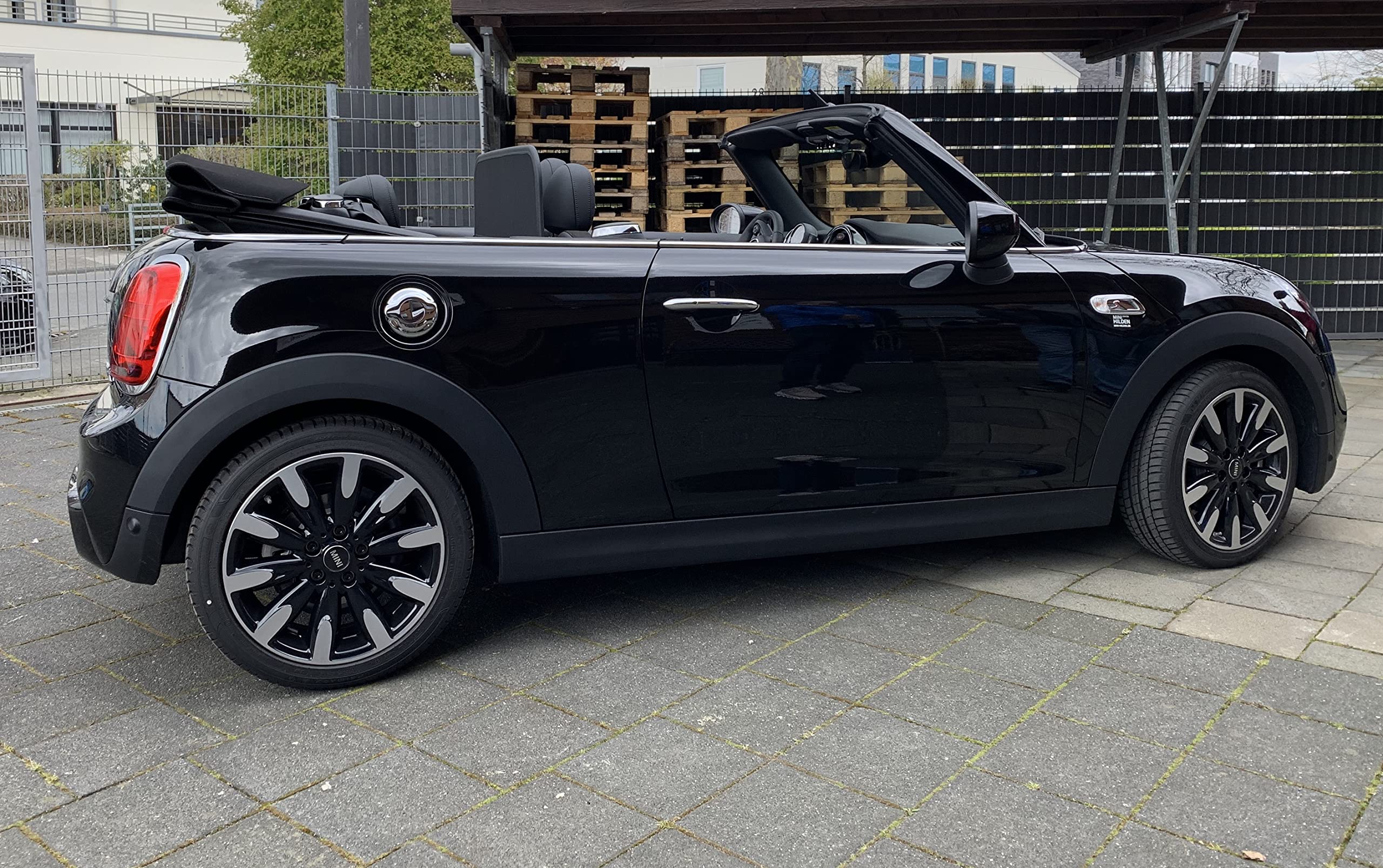 Windschott geeignet für BMW Mini One Cooper F67 Mk IV Cabrio mit Tasche