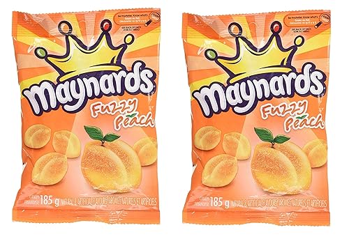 Maynards Fuzzy Peach Candy 653oz 2 ct importado de Canadá