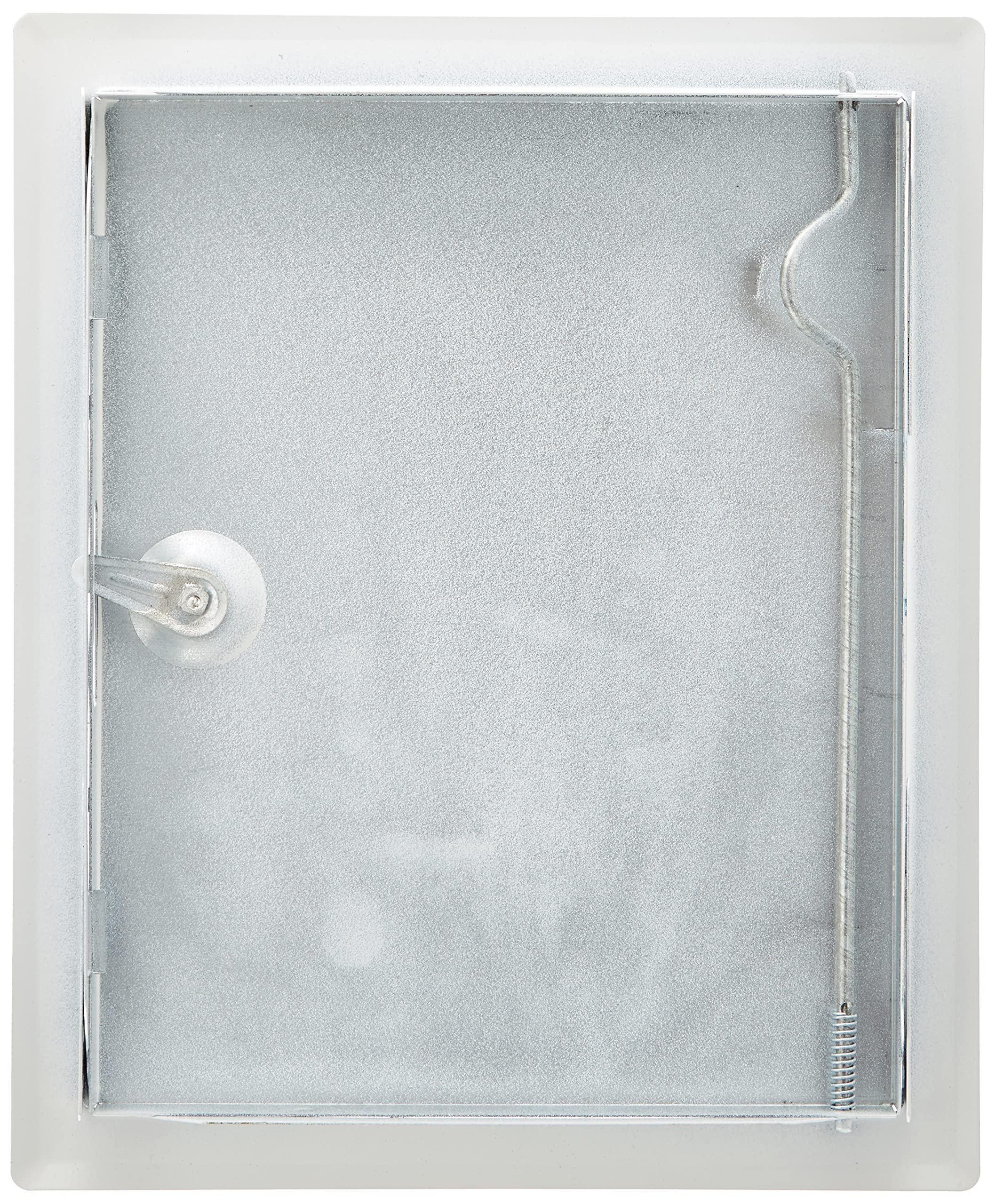 Porta Con Chiusura A Scatto - Quadrato, Bianco RAL9016, Per Parete O Soffitto