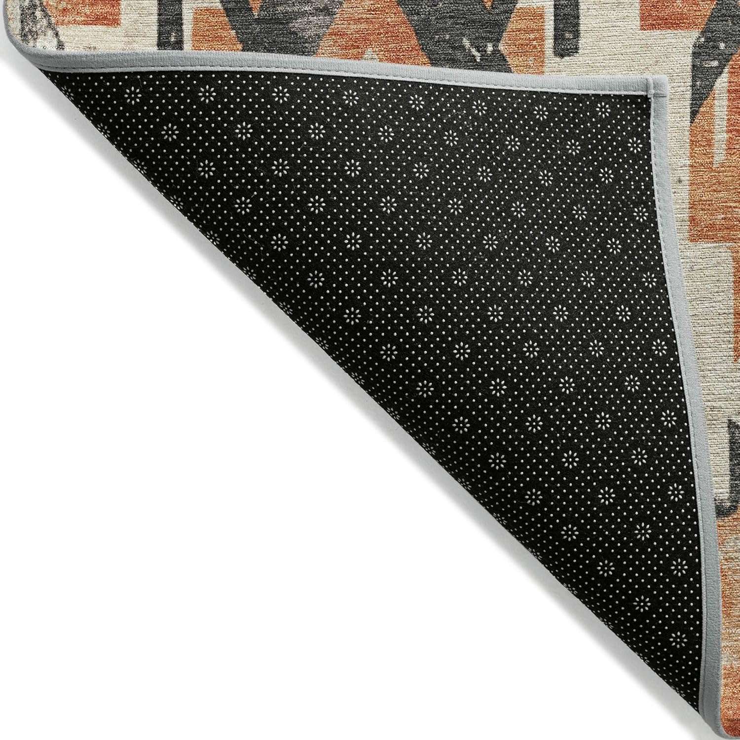 Addison Rugs Chantille ACN1878 Terracotta 1'8" x 2'6" Indoor/Outdoor, Machine Washable, Easy Clean, Non Shedding, Bedroom, Living Room, Dining Room, Kitchen, Patio Rug