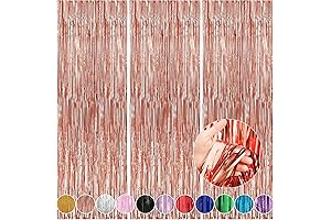 Crosize 3 Pack Backdrop Curtains: Picture-Perfect Party Decor for Any Occasion