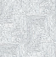 Vista 3 de Scott Living 2964-25954 Merritt Green Geometric Papel pintado