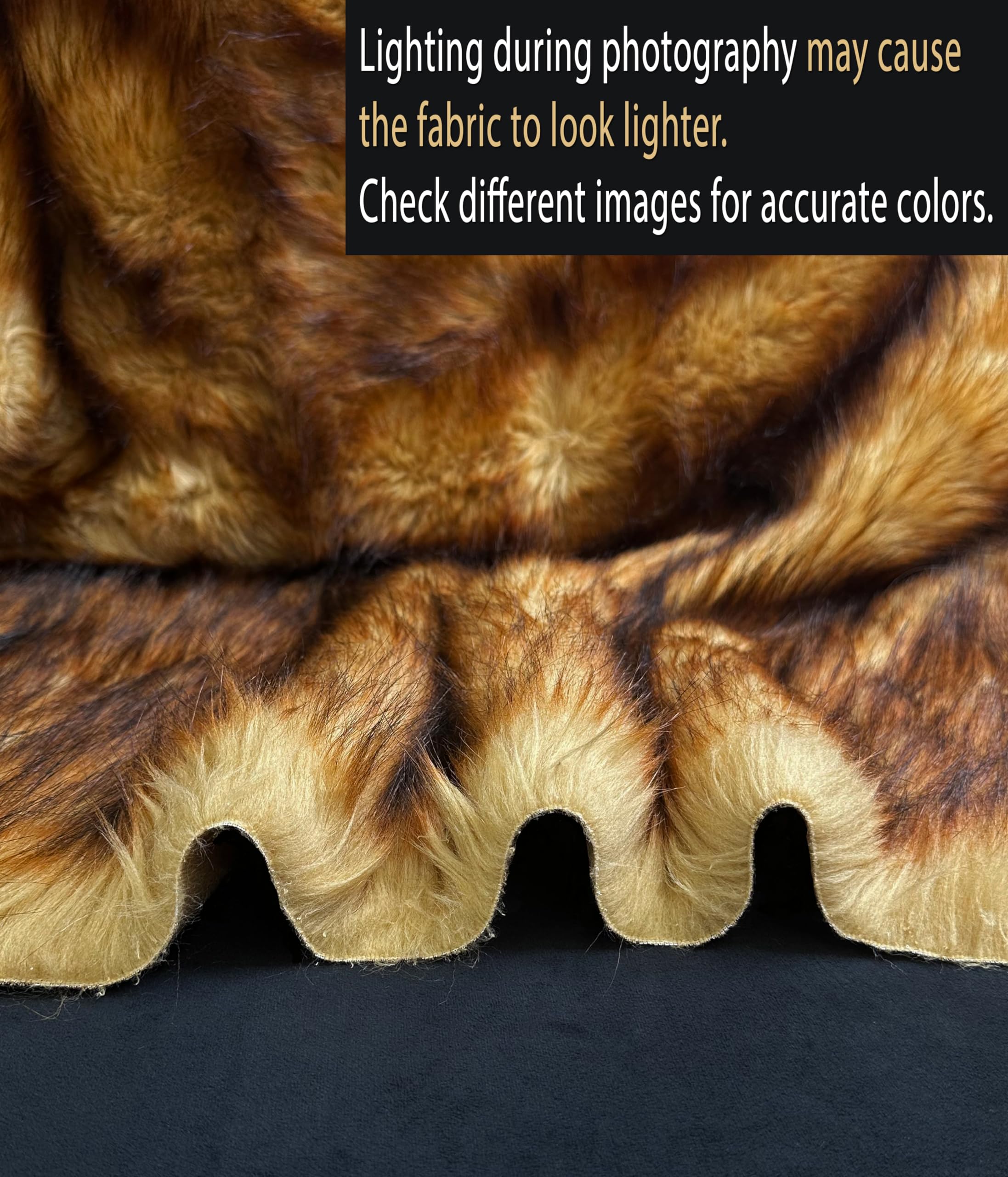 Amazon.com: Faux Animal Fur Long Pile 1200gram Heavy 65