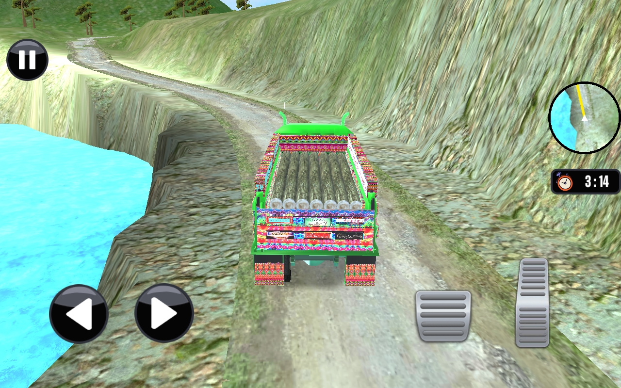 Indian Cargo Truck Driving Simulator Games, Asian Truck Games 3D