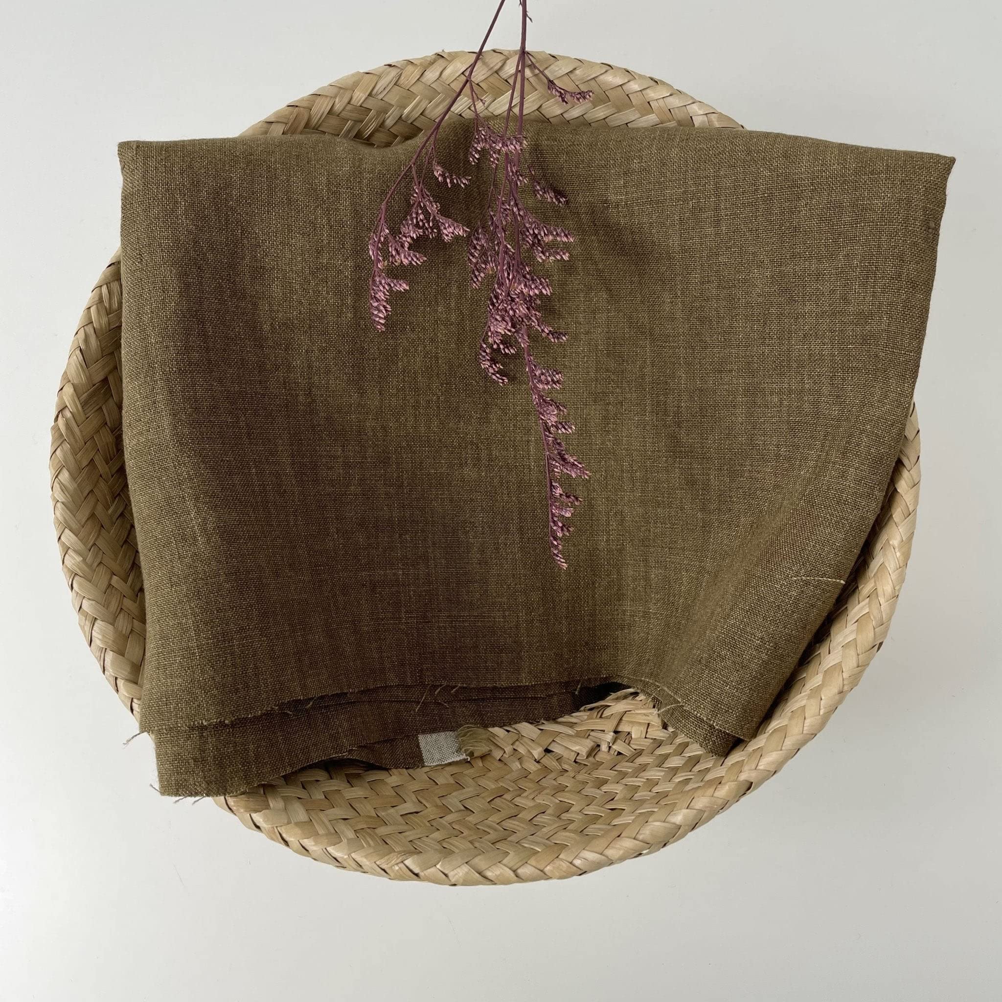 High Twisted Linen Fabric 14s Medium Weight 6373 6374 6562 6311