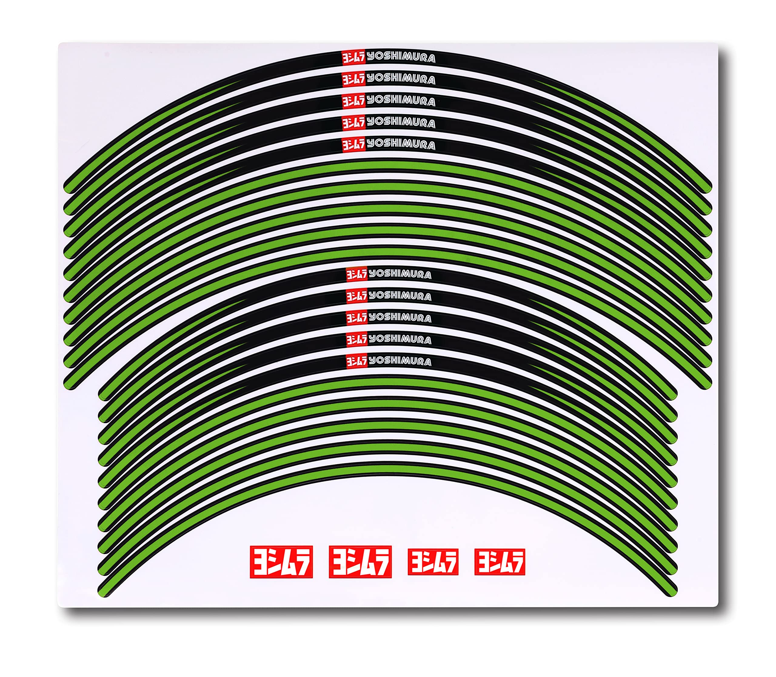 Amazon.co.jp: ヨシムラ リムステッカーTYPE-A (21/18-19インチ