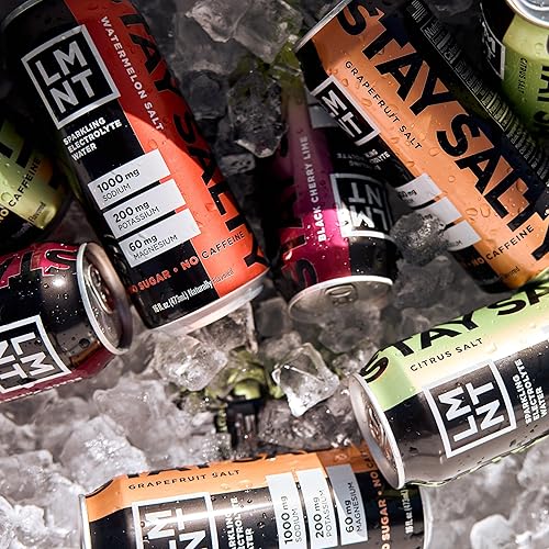 Miniatura 7 de LMNT - Bebida con electrolitos espumosos, paquete variado, 12 unidades