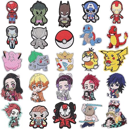 Amazon.com: Parches de anime para planchar con bordado Demon Slayer, parches  decorativos para planchar o coser para jeans, mochilas, chaquetas, camisas,  bolsa, gorras (9 unidades/juego) : Arte y Manualidades