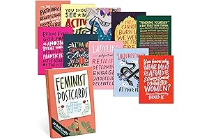 Em & Friends Feminist Postcard Book