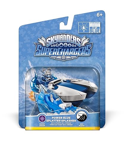Vista 2 de Skylanders Superchargers Vehicles Power Blue - Splatter Splasher Character Pack