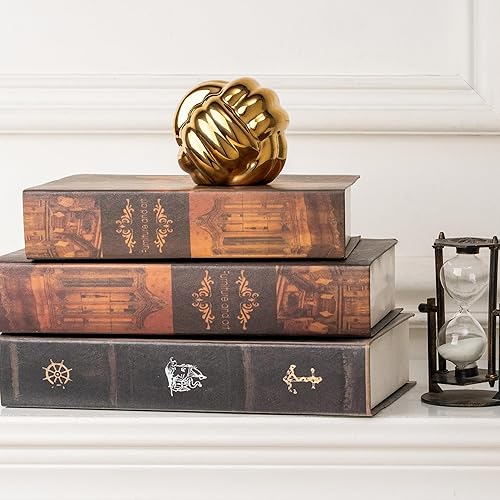 Miniatura 5 de Decoración de nudo dorado pequeño, decoración de eslabones de cadena, decoración de mesa auxiliar, decoración de estante de libros, decoración de