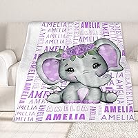 Vista 13 de Custom Name Blanket Throw Personalized Blanket for Kid with Names Customized Blanket with Name for Baby,Custom Blanket,Gift for Birthday Letter