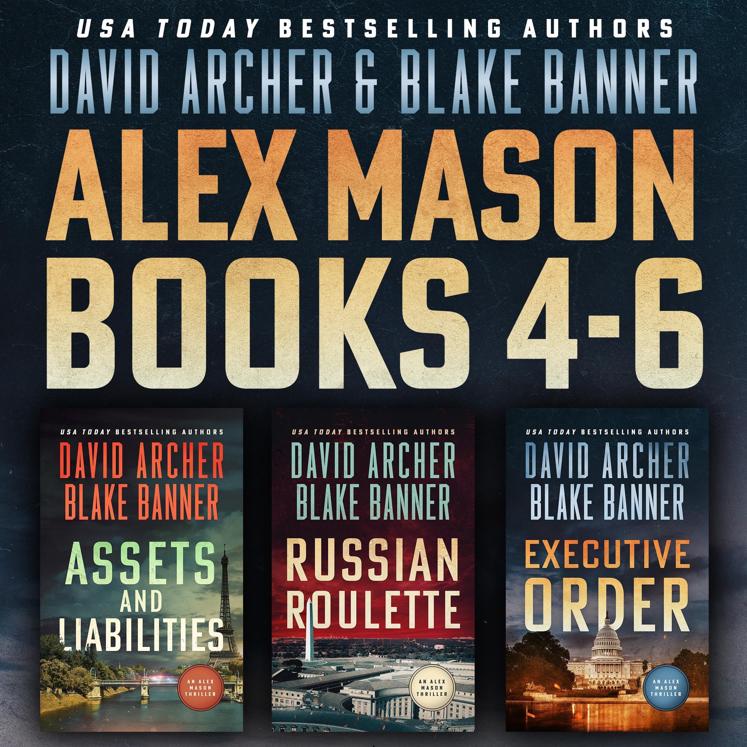 The Alex Mason Series, Books 4-6