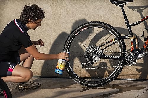 Miniatura 17 de Green Oil Green Clean Limpiador de bicicletas, 10.1 fl oz, concentrado, diluye hasta 1 litro limpiador, biodegradable, natural, respetuoso con el