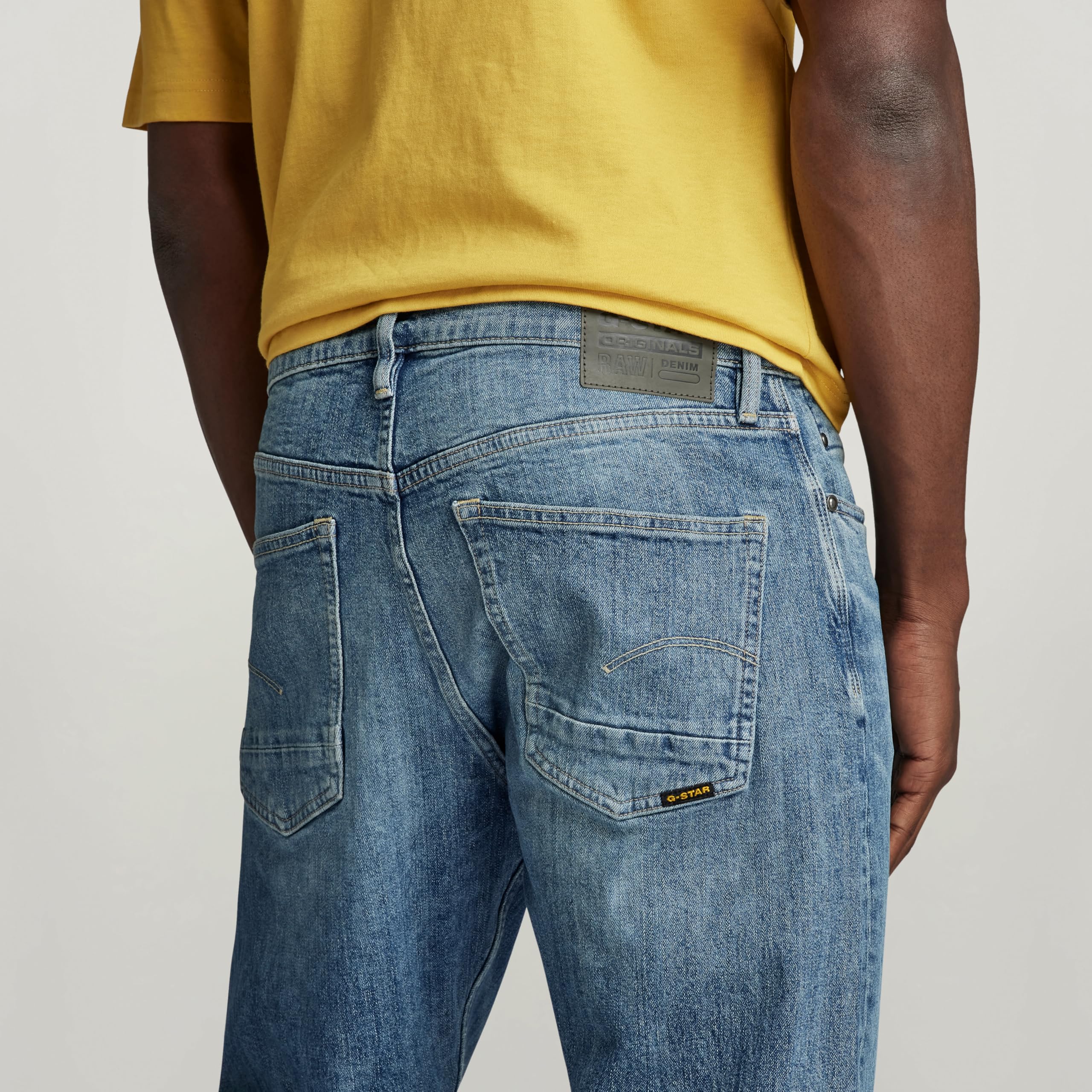 G-Star Herren Dakota Regular Straight Jeans Blau (Faded Monsoon D23691-D498-G564) 40W / – Bild 3