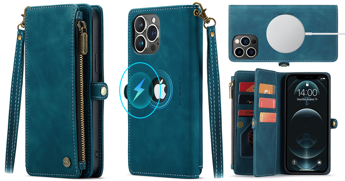 Amazon.com: FLIPALM Wallet Case for iPhone 14 Pro Max with Wrist